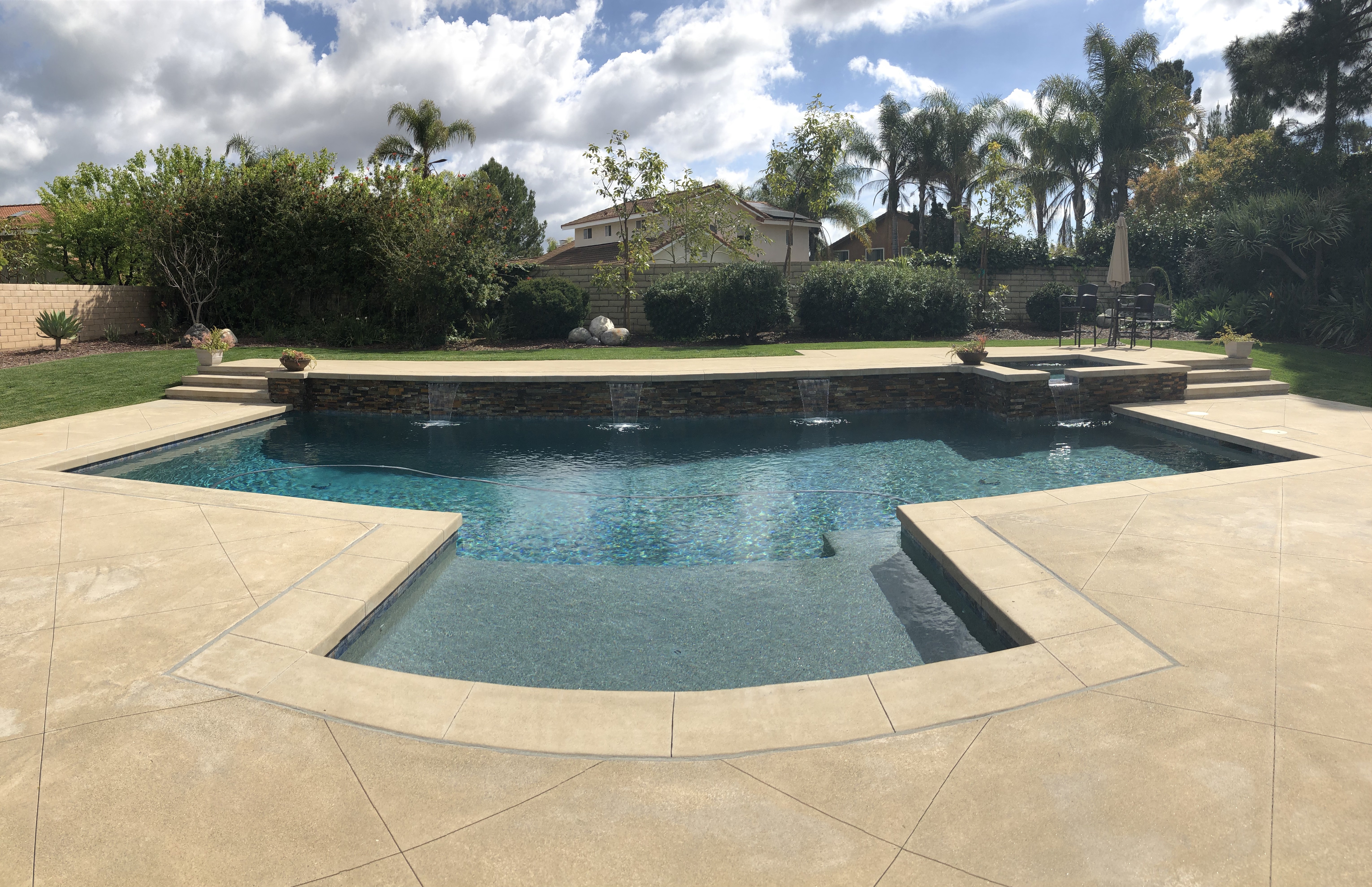 A pool in Huntington Beach